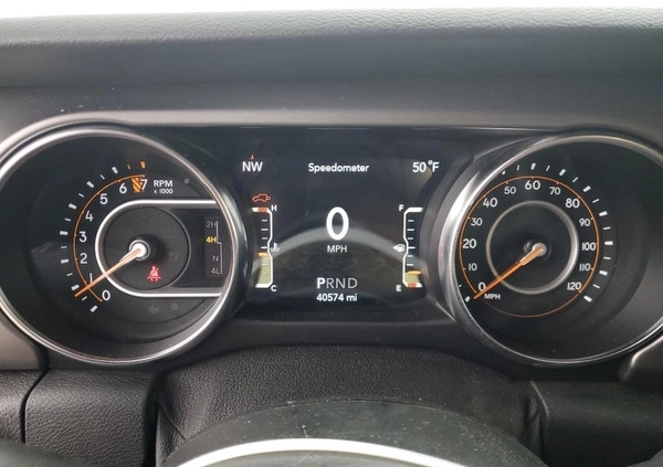 Jeep Wrangler cena 74000 przebieg: 65297, rok produkcji 2021 z Borne Sulinowo małe 67